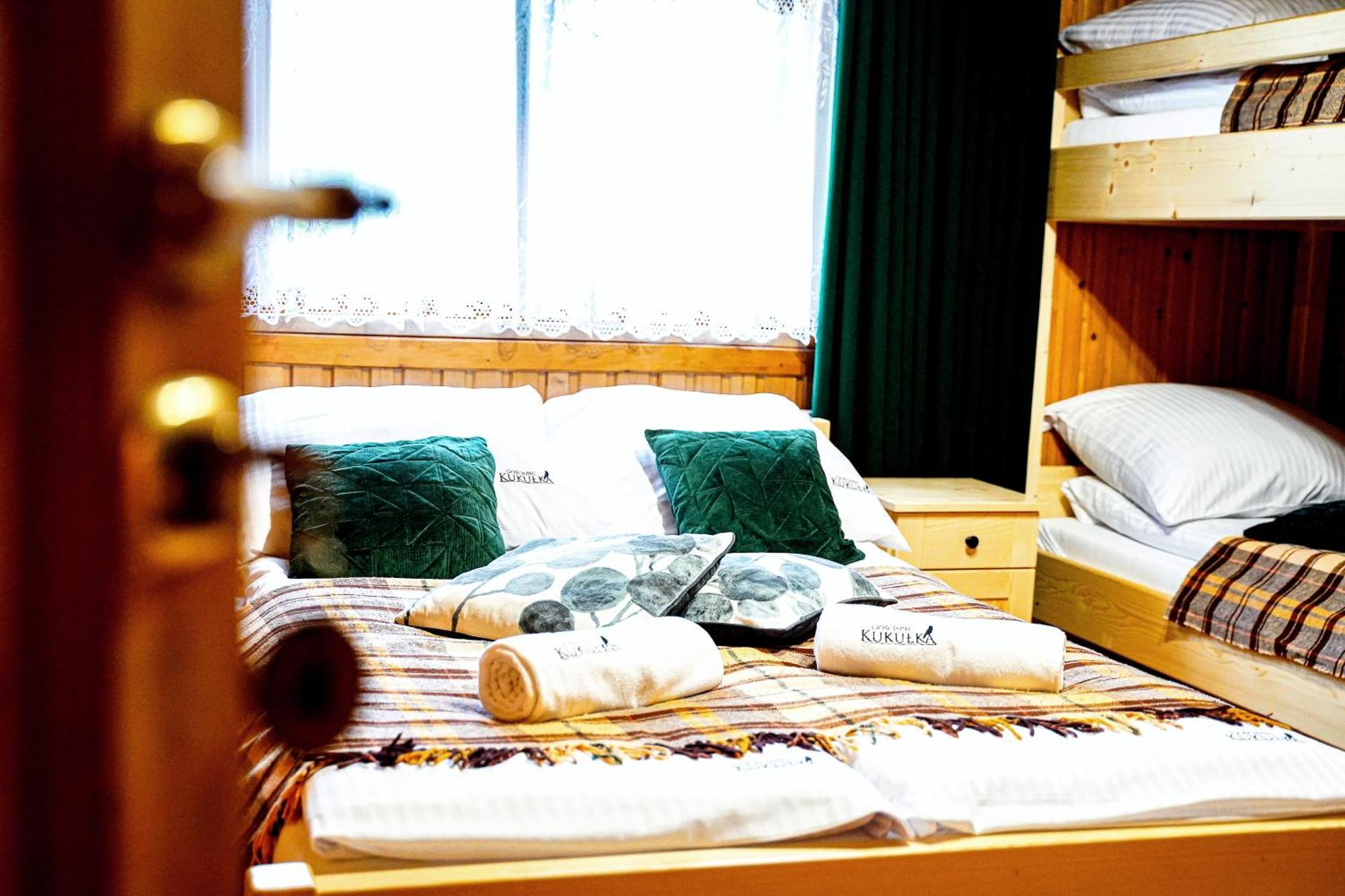 ザコパネ Gosciniec Kukulka Z Jacuzzi Bed & Breakfast エクステリア 写真
