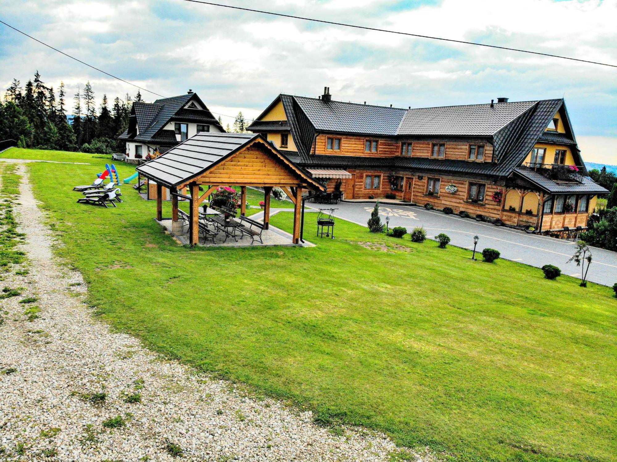 ザコパネ Gosciniec Kukulka Z Jacuzzi Bed & Breakfast エクステリア 写真